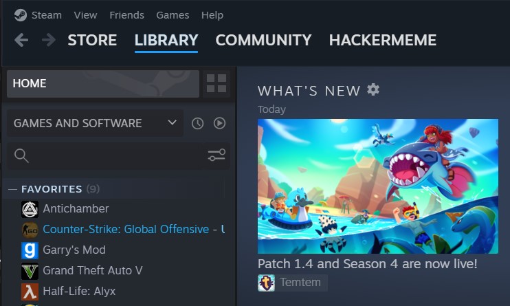 Garry's Mod Steam Deck, Steam OS